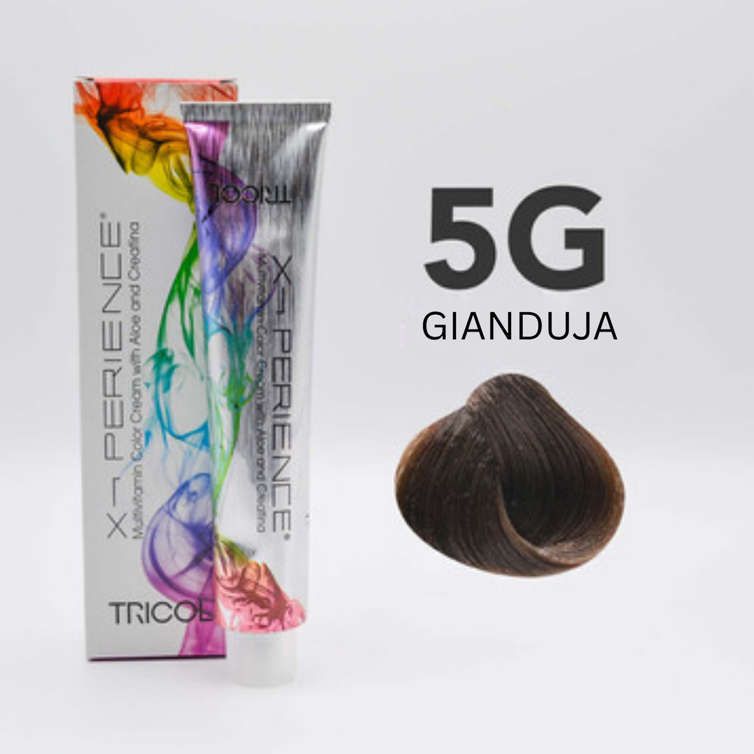 Tricol Xperience - Coloration Permanente - 5G - GIANDUJA - 100 ml
