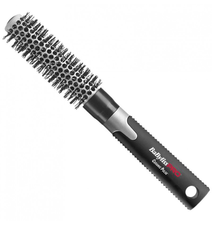 BaByliss PRO Brush Collection Ceramic Pulse Ceramic Brush for Hair 22 Mm 1 Pc