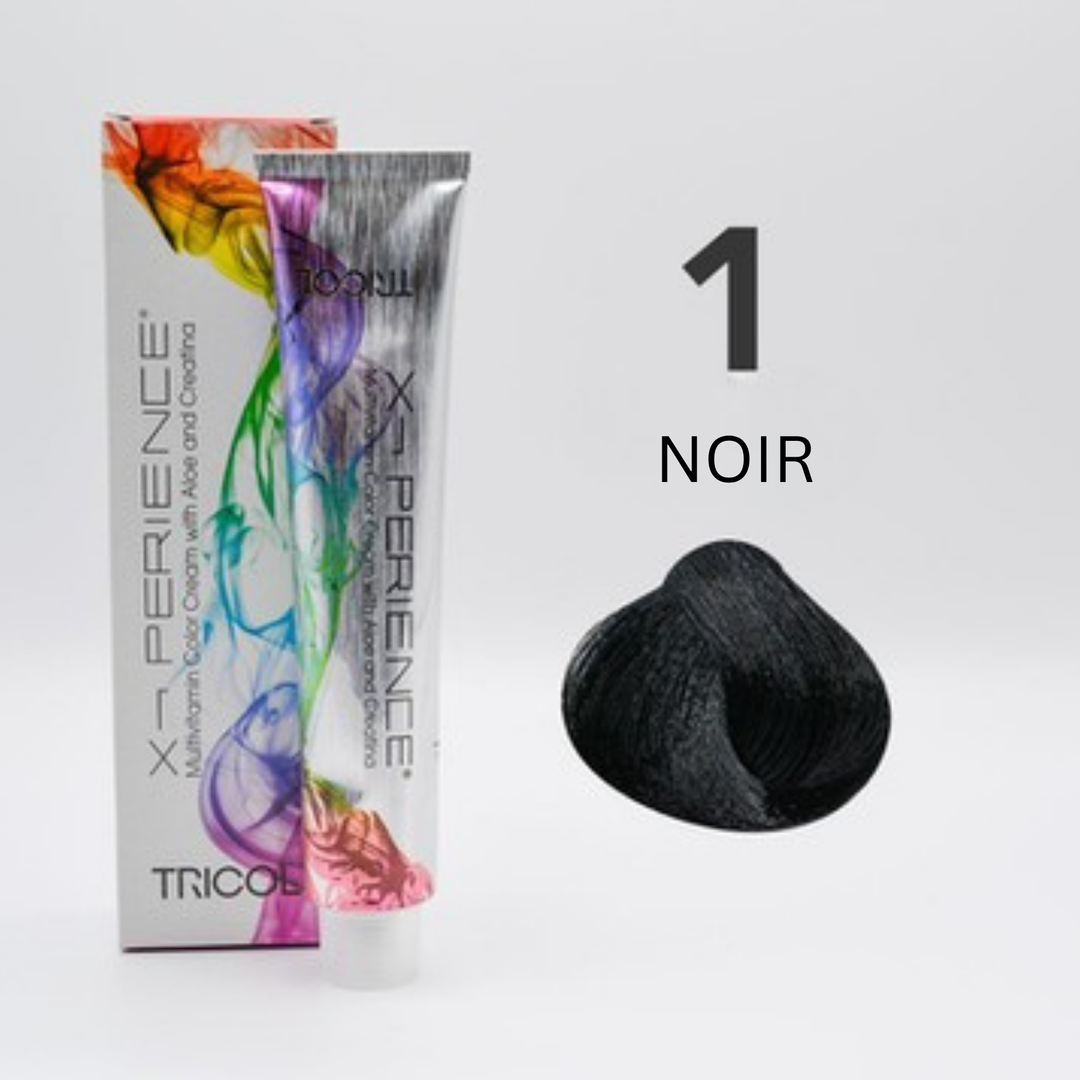 Tricol Xperience - Coloration Permanente - 1 - NOIR - 100 ml