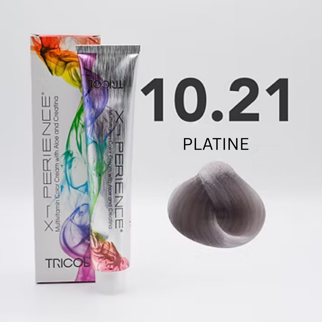 Tricol Xperience - Coloration Permanente - 10.21 - PLATINE - 100 ml