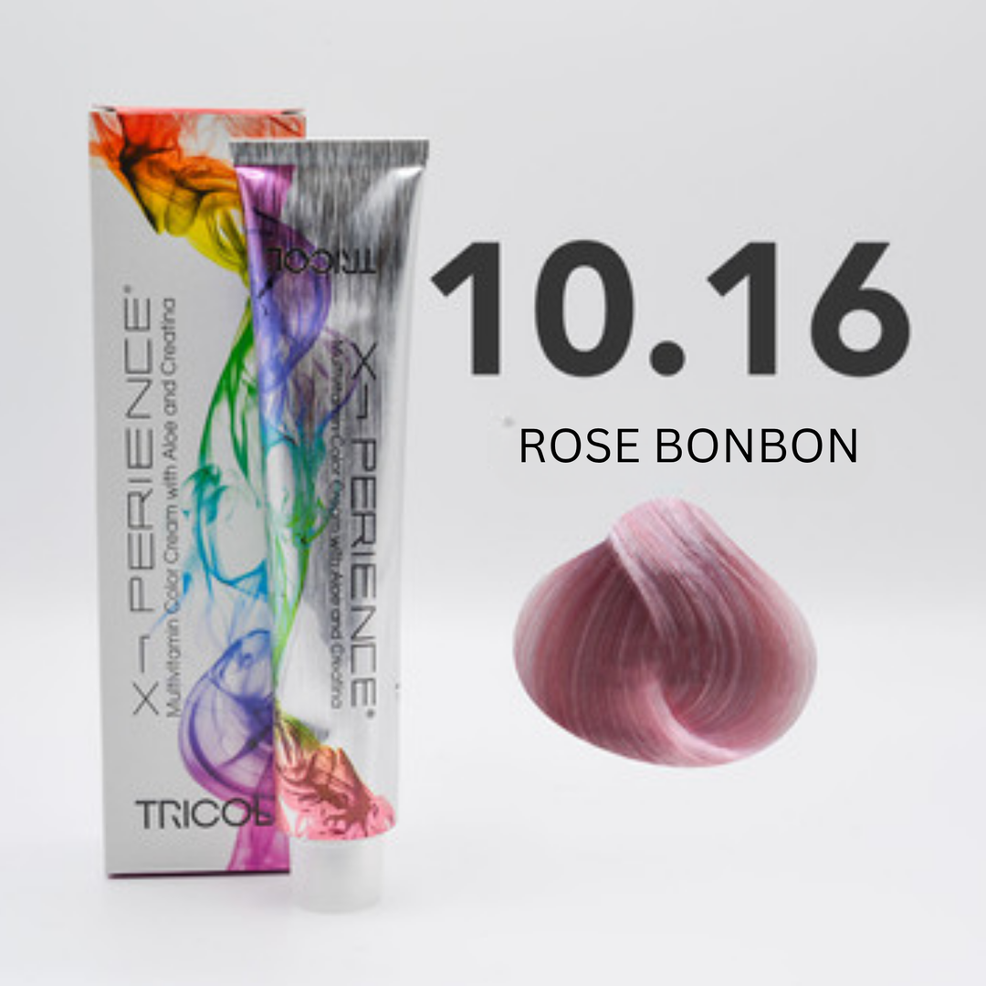 Tricol Xperience - Coloration Permanente - 10.16 - ROSE BONBON - 100 ml