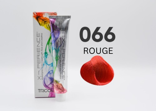 Tricol Xperience - Coloration Permanente - 066 - ROUGE - 100 ml