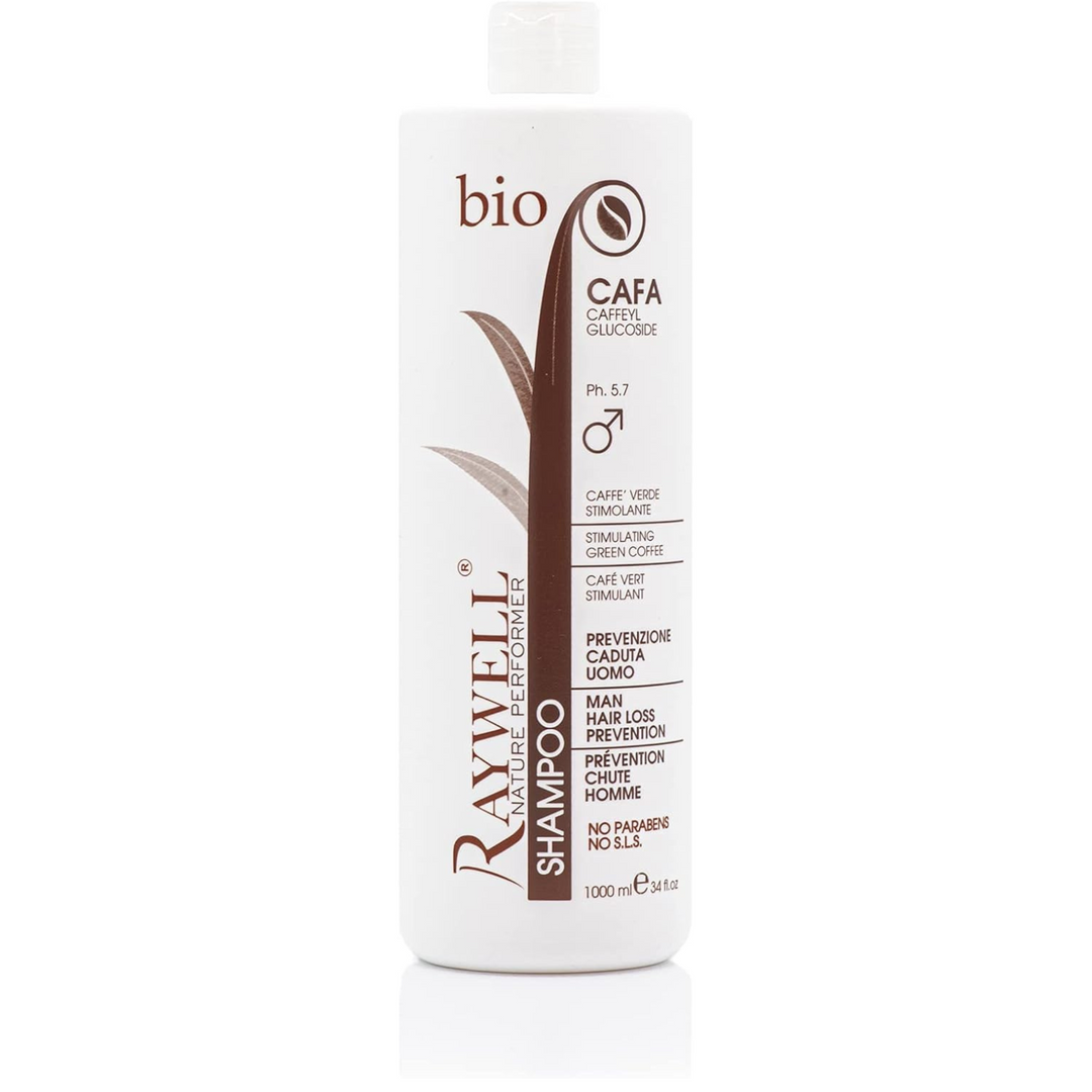 Raywell Cafa Shampoing antichute pour Hommes 1000ml