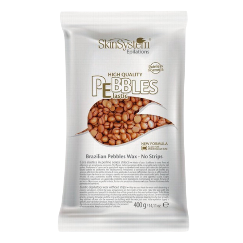 SkinSystem Pebbles Perles de Cire Epilation - Crème Bronze 400g