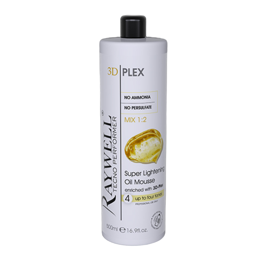 RAYWELL - 3-D PLEX OIL MOUSSE SUPER LIGHTENING - 500 ml