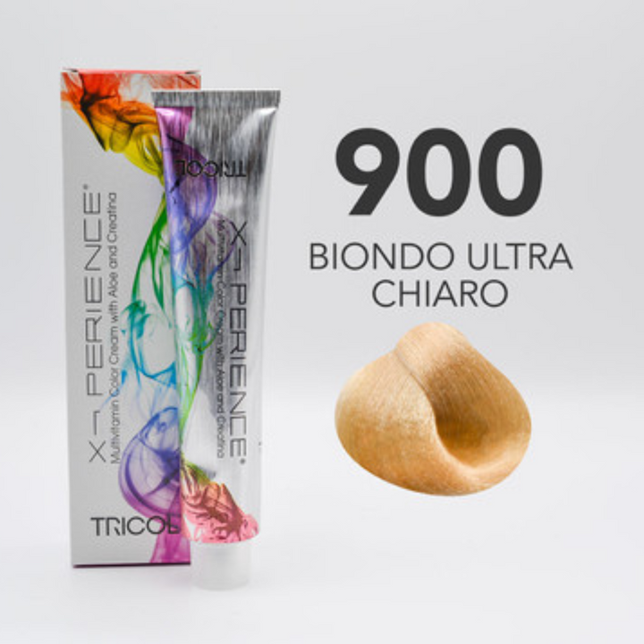 Tricol Xperience - Coloration Permanente - 900 - BLOND ULTRA CLAIR - 100 ml