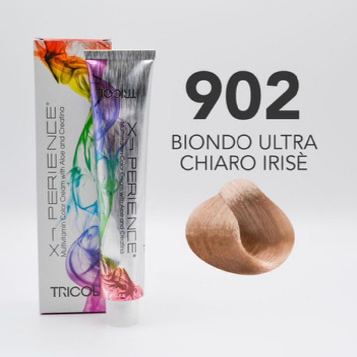 Tricol Xperience - Coloration Permanente - 902 - BLOND IRISE ULTRA CLAIR - 100 ml