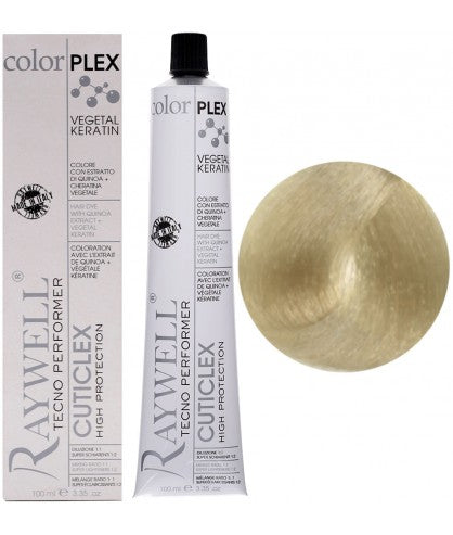 Raywell ColorPlex - Coloration Permanente -  10.31 - Blond Cendré Trés Clair - 100ml