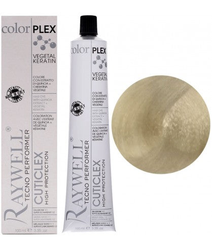 Raywell ColorPlex - Coloration Permanente -  1001 - Super Eclaircissant Cendré - 100ml