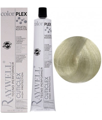 Raywell ColorPlex - Coloration Permanente -  11.13 - Blond Platine Cendré Doré - 100ml