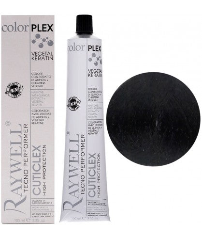 Raywell ColorPlex - Coloration Permanente -  3.0 - Châtain Foncé - 100ml