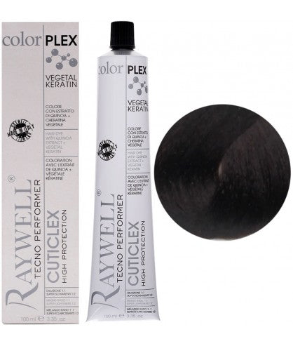 Raywell ColorPlex - Coloration Permanente -  4.04 - Café - 100ml