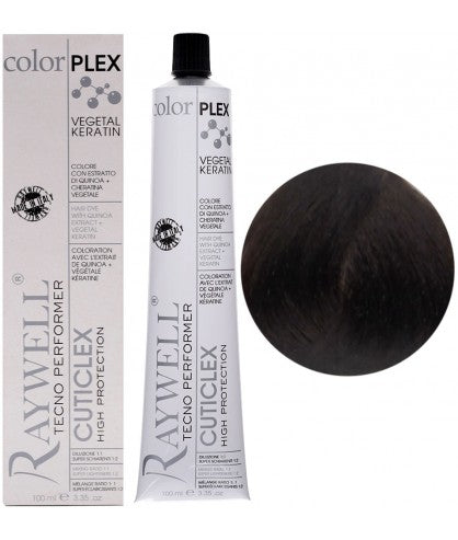 Raywell ColorPlex - Coloration Permanente -  5.03 - Tabac - 100ml