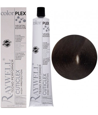 Raywell ColorPlex - Coloration Permanente -  5.04 - Chocolat - 100ml