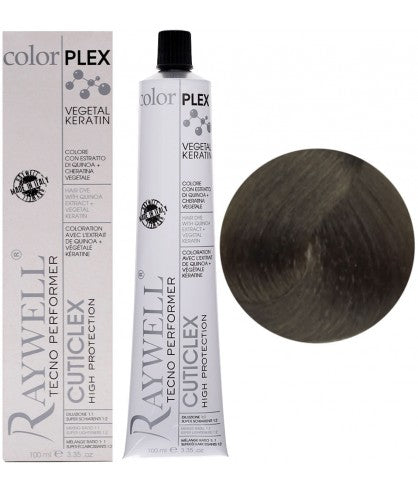 Raywell ColorPlex - Coloration Permanente -  5.08 - Châtain Noisette Foncé - 100ml