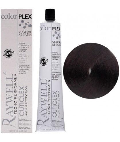 Raywell ColorPlex - Coloration Permanente -  5.6 - Châtain Clair Rouge - 100ml