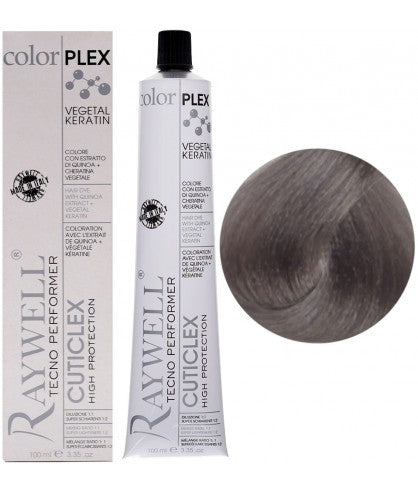 Raywell ColorPlex - Coloration Permanente -  6.01 - Blond Foncé Cendré Intense - 100ml