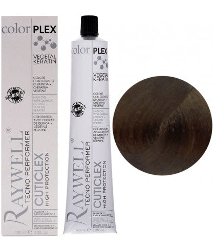 Raywell ColorPlex - Coloration Permanente -  6.3 - Blond Foncé Doré - 100ml