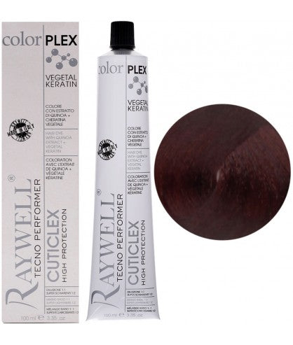 Raywell ColorPlex - Coloration Permanente -  6.60 - Rouge Ardent - 100ml