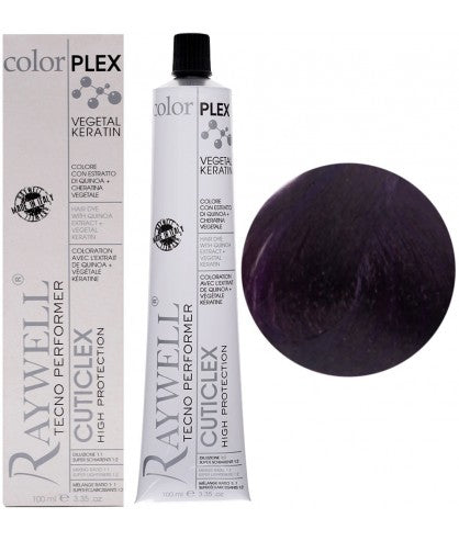 Raywell ColorPlex - Coloration Permanente -  6.7 - Blond Foncé Violet - 100ml