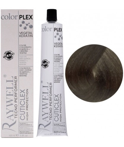 Raywell ColorPlex - Coloration Permanente -  7.00 - Blond Intense Naturel - 100ml