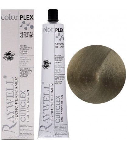 Raywell ColorPlex - Coloration Permanente -  7.08 - Châtain Clair Noisette - 100ml