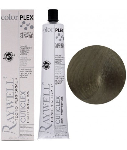 Raywell ColorPlex - Coloration Permanente -  7.13 - Blond Cendré Doré - 100ml