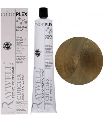 Raywell ColorPlex - Coloration Permanente -  7.31 - Blond Doré Cendré - 100ml