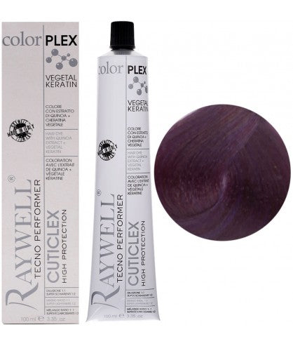 Raywell ColorPlex - Coloration Permanente -  7.7 - Blond Violet - 100ml