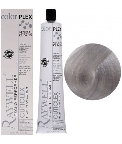 Raywell ColorPlex - Coloration Permanente -  8.01 - Bond Clair Cendré Intense - 100ml