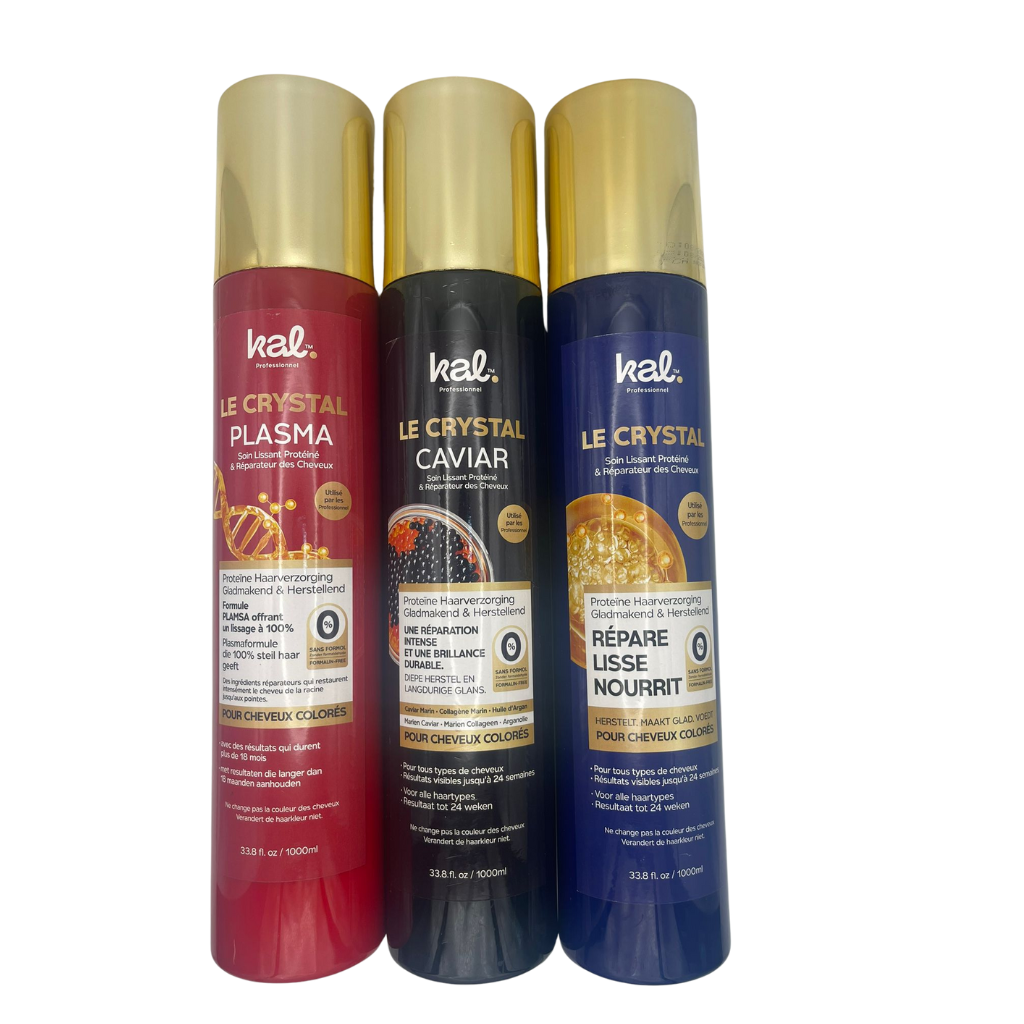 Kal Professionnel Le Crystal – Lissage Brésilien Sans Formol Protéiné 1000 ml