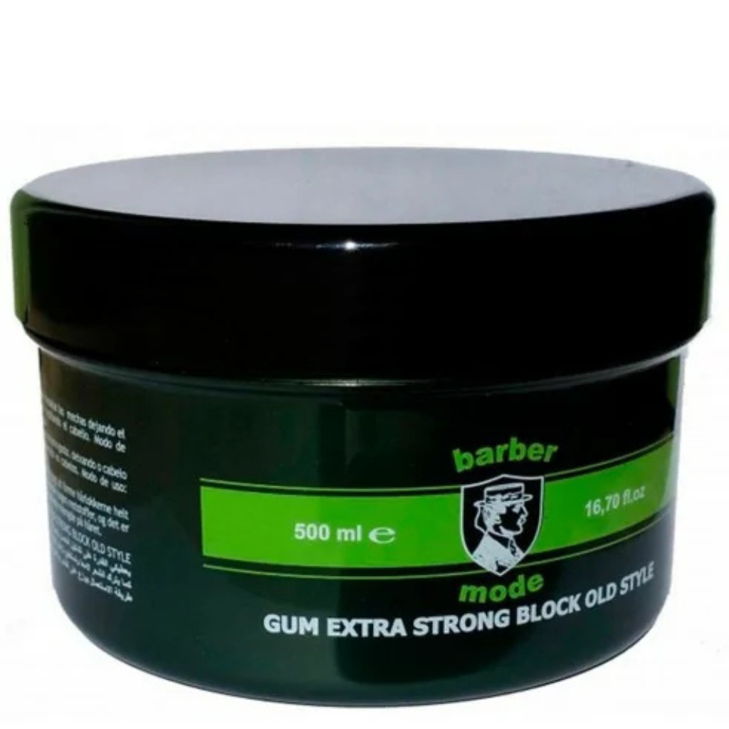 RAYWELL - BARBER GEL GUM EXTRA STRONG BLOCK – 500 ml
