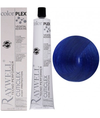 Raywell ColorPlex - Coloration Permanente -  01 - Blue - 100ml