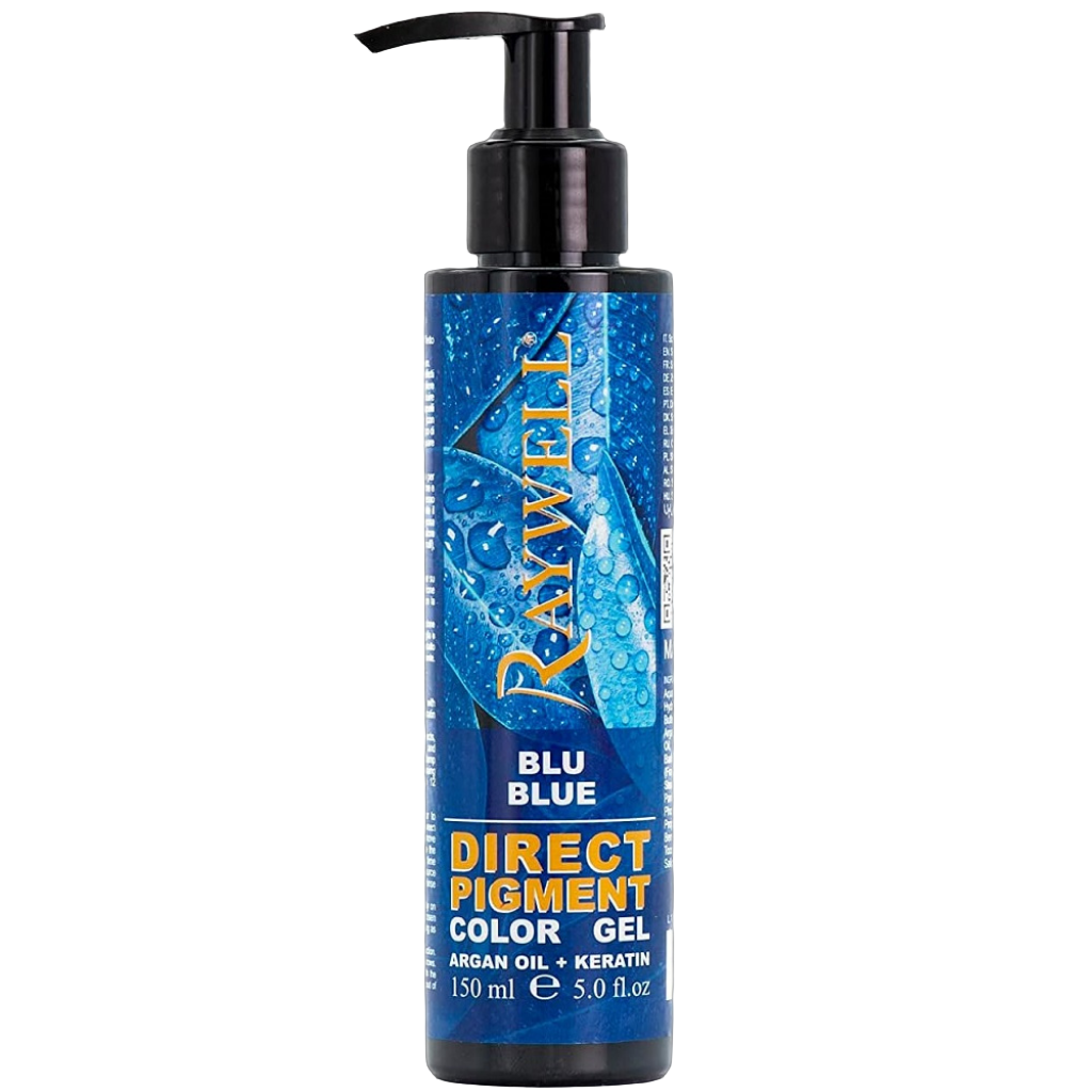 RAYWELL - DIRECT PIGMENT COLOR GEL - BLEU - 150 ml