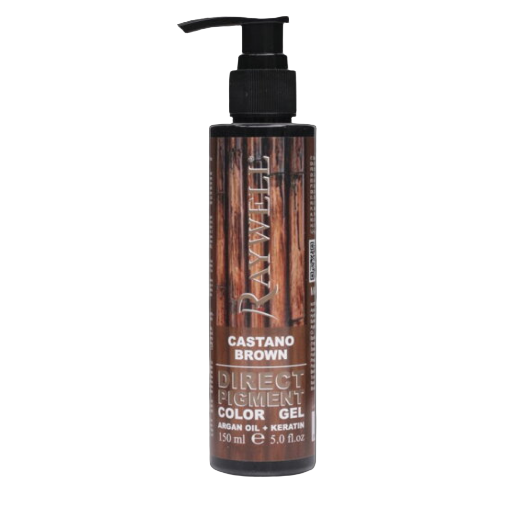 RAYWELL - DIRECT PIGMENT COLOR GEL - CHÂTAIN - 150 ml