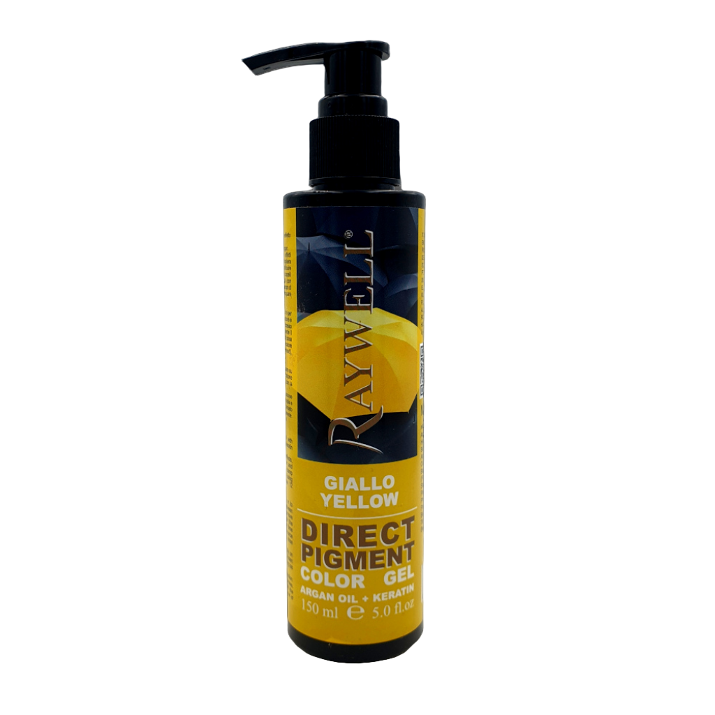 RAYWELL - DIRECT PIGMENT COLOR GEL - JAUNE - 150 ml