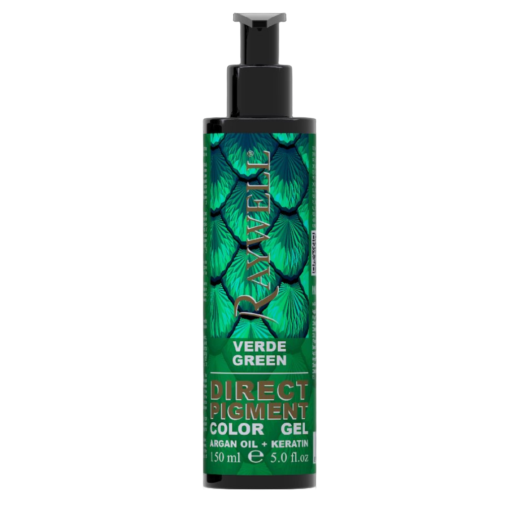 RAYWELL - DIRECT PIGMENT COLOR GEL - VERT - 150 ml