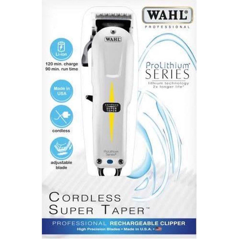 tondeuse cheveux professionnelle wahl Cordless SuperTaper puissante -  Rasoir Expert